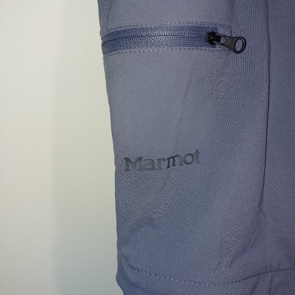 Marmot Arch Rock Convertible Pants Size 36 Slate Gray - Picture 3 of 7